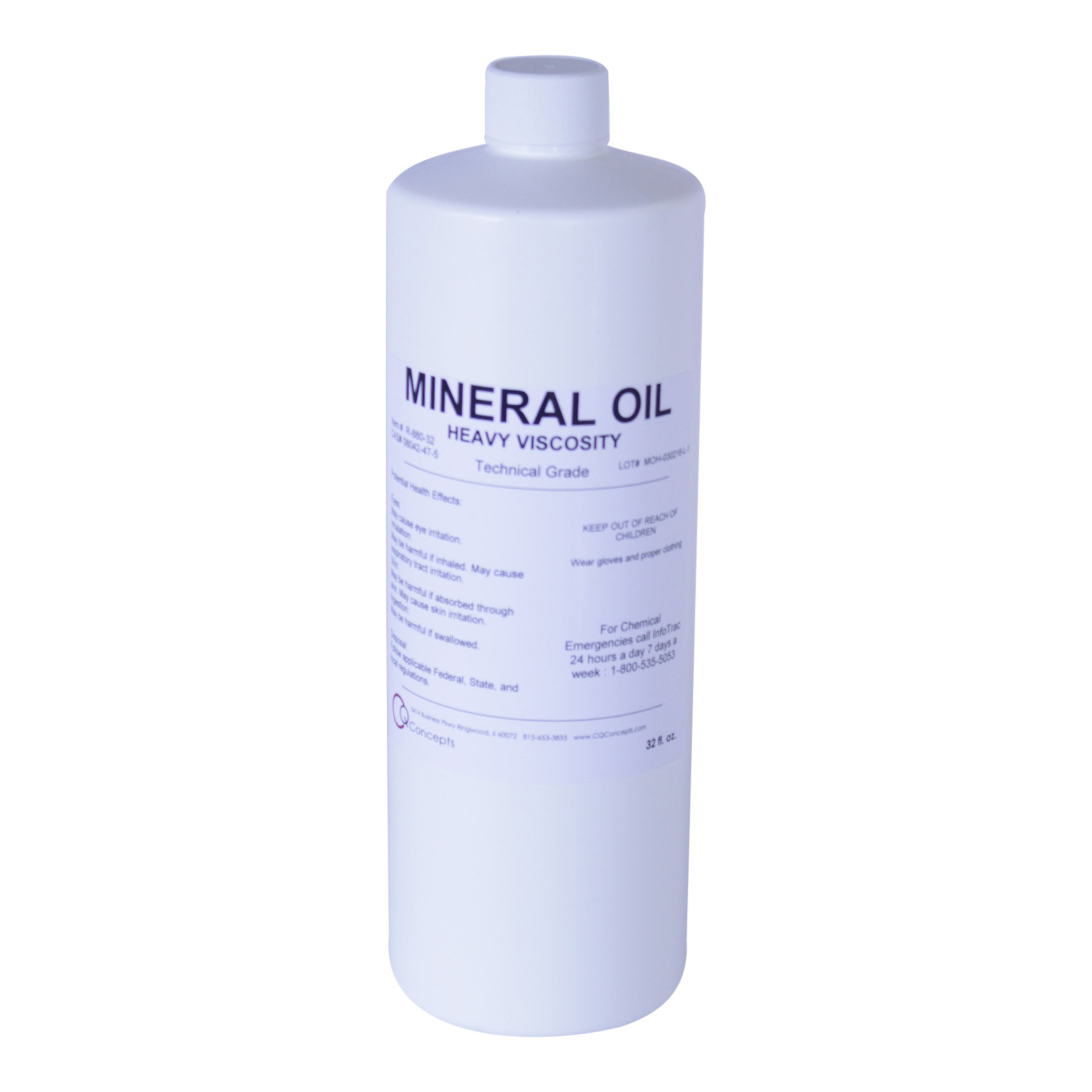 Mineral Oil Heavy Viscosity 32 oz CQ Concepts