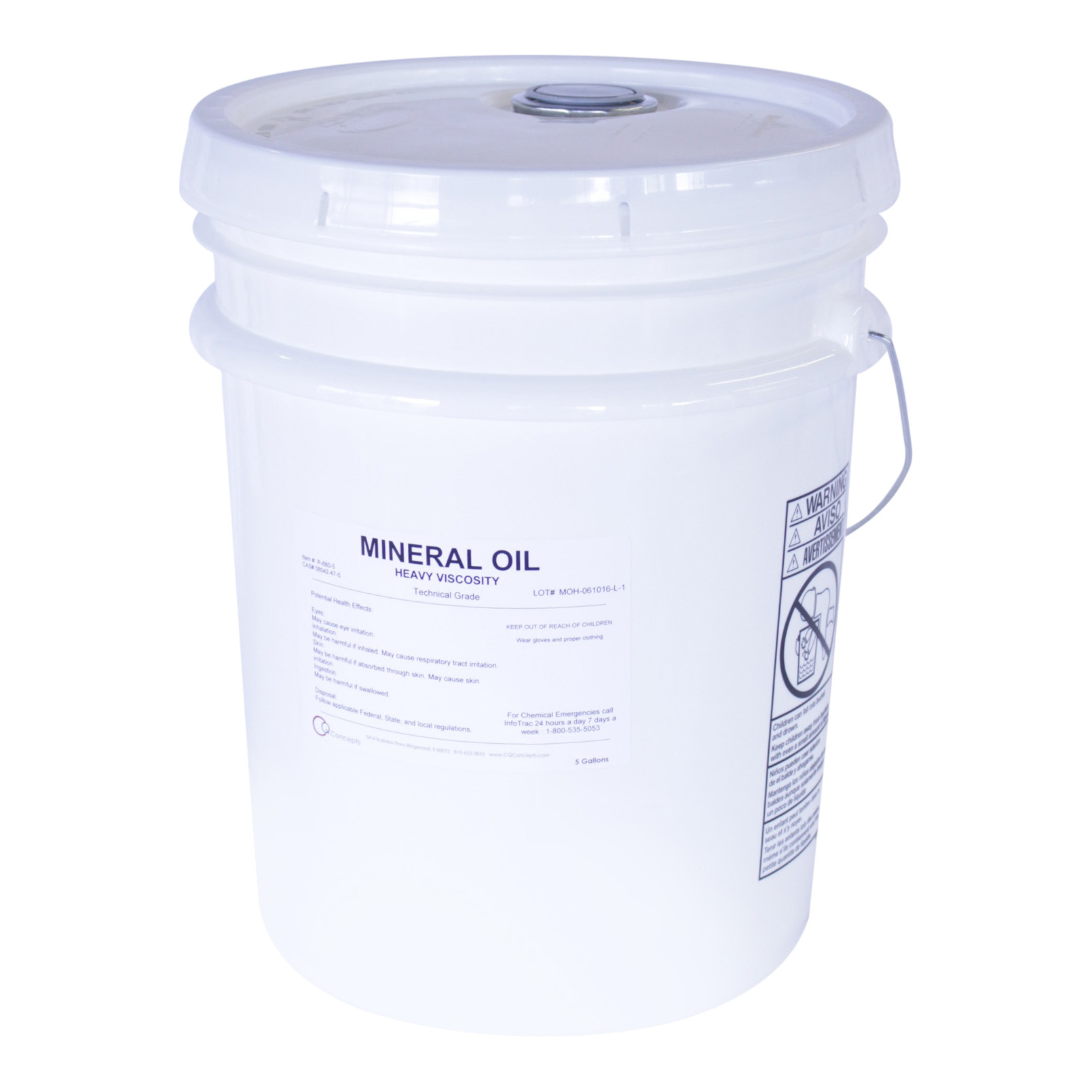 Mineral Oil Heavy Viscosity 5 Gallons